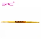 Needle 2020 New Arrivals Knitting Needle Gold Double Head Aluminum Crochet Hook