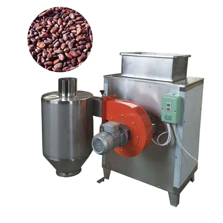 cocoa beans in coffee machine