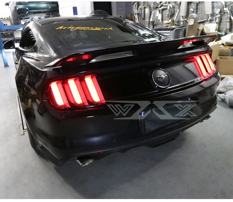 Factory direct sales cat back Exhaust Pipes For Ford Mustang 3.7 5.0 mufflers tail section