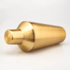 Cocktail Custom Gold Cocktail Shaker Heavy Weighted Cocktail Shaker Lemon Cocktail Shaker