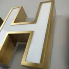 3d 3d Sign Hot Sale Customized 3D Luminous Acrylic Letter External Illuminated Building Signs Led Channel Letters