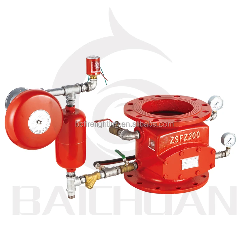 flange Deluge valve and ZSFM Pre-action Alarm System manufacturer