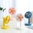Flashing Mini Fans High Quality Rechargeable LED Flashing Light Portable Mini Handy Fans