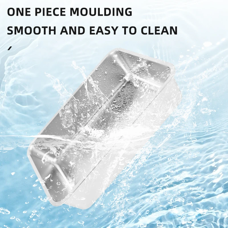 Stainless Steel Xl Litter Box Stainless Steel Cat Litter Box with Anti-slip Rubber for Manual Cleaning