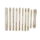 Ice Sticks Wooden Stick Manufacturer Hot Sale Customized Logo Stamp Engraved Wood Ice Cream Popsicle Sticks