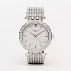 Quartz Watch Digital Ladies Full Diamond Quartz Watch Luxury Digital Bracelet Watch
