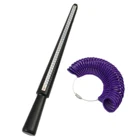 Ring Gauge Factory Direct Sale Ring Gauge Ring Size Measuring Tool A-Z EU Plastic Ring Sizer Kits