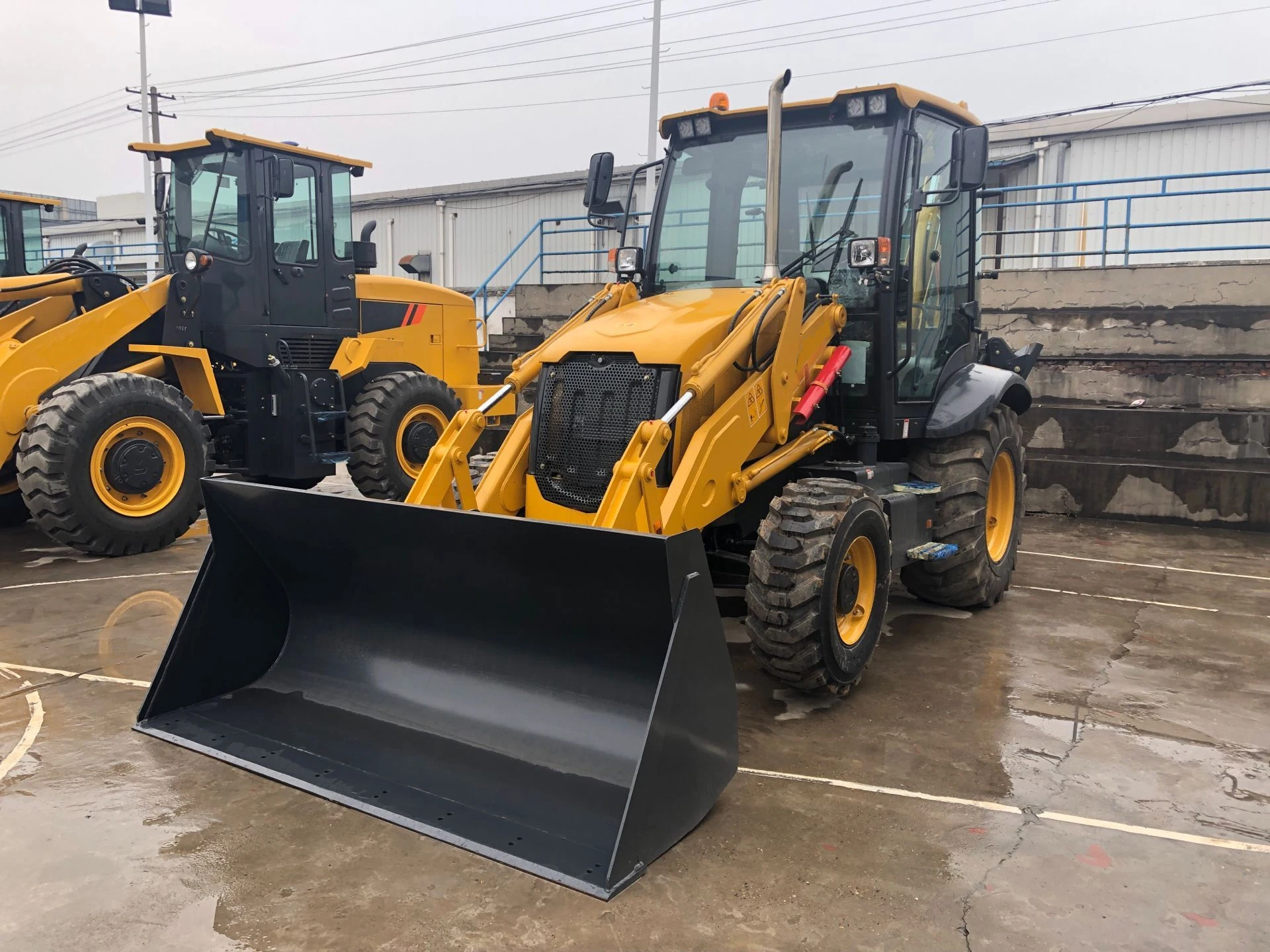 Chinese Brand Tractor Loader Backhoe Loader 7ton Front End Loader