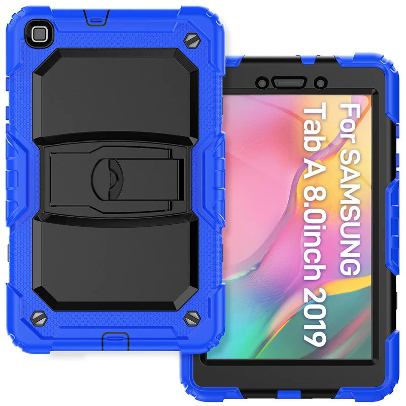 Heavy Duty Silicone tablet case cover for samsung galaxy galaxy tab a8.0 T290 T295 2019