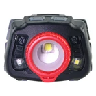 Spot Led Led Zoomable Spot And Flood Beam Light Weight Plastic LED Head Lamp Flashlight