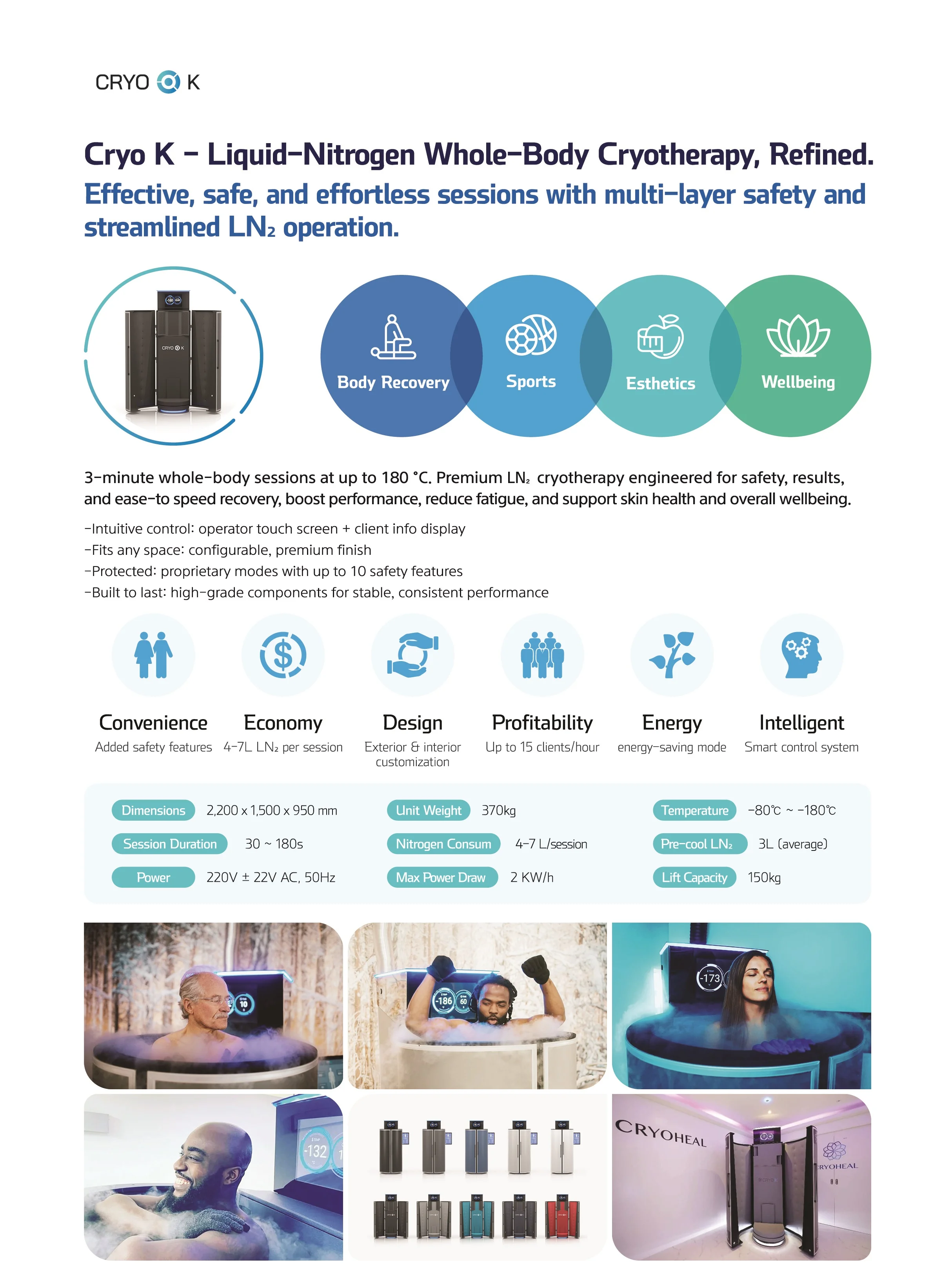 Freezing Equipment, CRYO, 3-Minute, 180C - detail 4