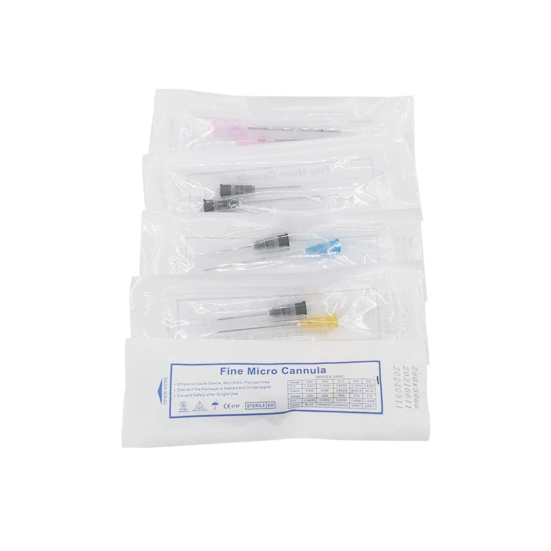 Fine Micro Cannula Disposable Hypodermic Needle G Mm Blunt Tip