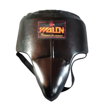 2025 High Quality  Karate Martial arts  Muay Thai Boxing leather Cup Groin Protection