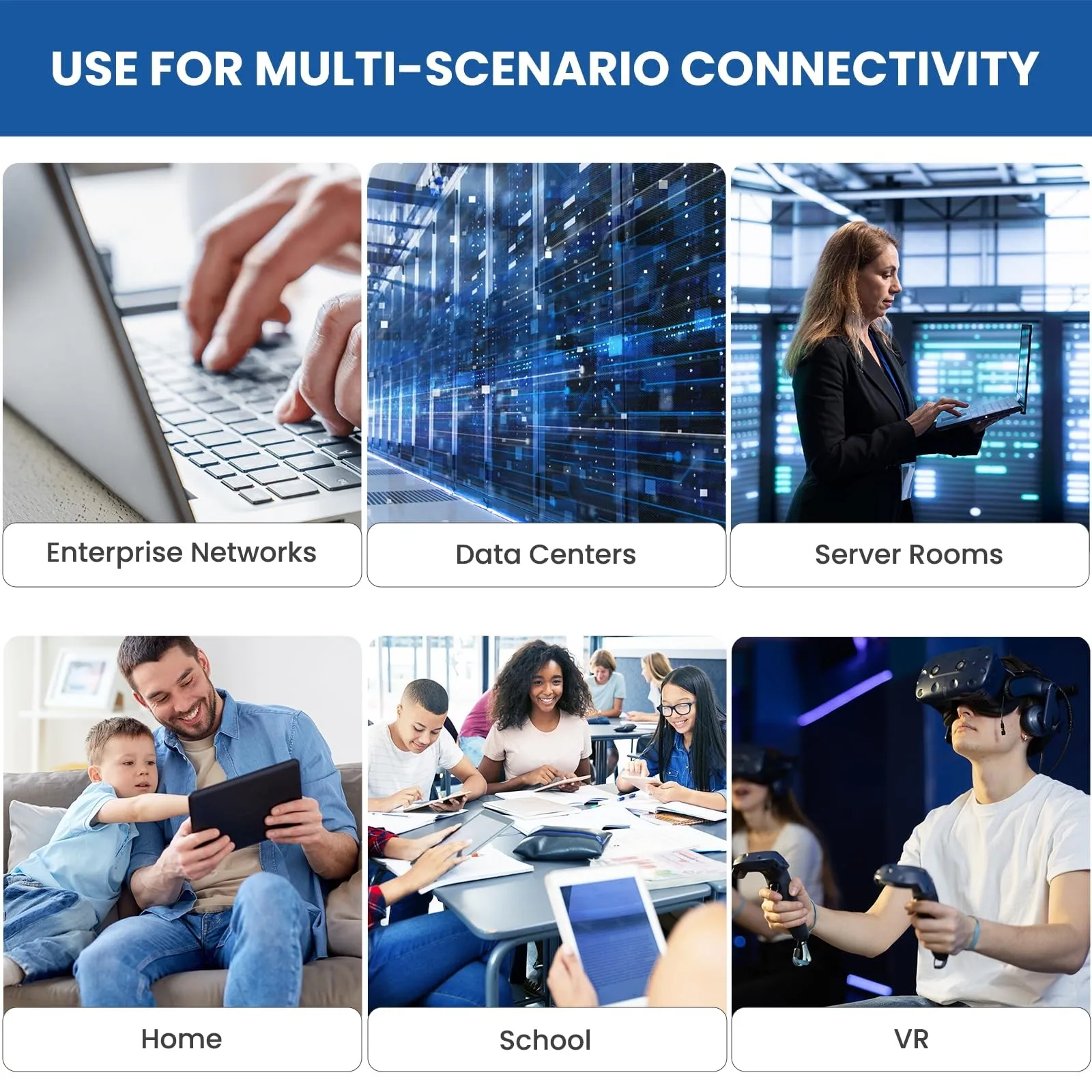 Cable Manufacturers Low MOQ CAT6A 0.5m 1m 2m 5m 10m Patch Cord Pure Copper RJ45 UTP Network Cables FTP LAN CAT6 Ethernet Cable插图7 Cable Manufacturers Low MOQ CAT6A 0.5m 1m 2m 5m 10m Patch Cord Pure Copper RJ45 UTP Network Cables FTP LAN CAT6 Ethernet Cable插图7