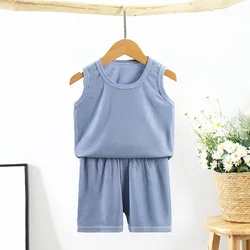 Wholesale Children Summer Clothes Shirt Short Pant Set Clothes Kids Clothing In Baby Cloths Suits