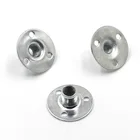 Nut Round Nuts T Nut Fasteners China Manufacture Factory Price Zinc Plated Round Base T Nut 3 Brad Hole Tee Nut