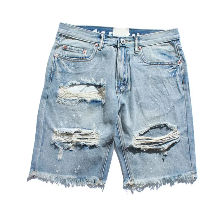 Wholesale Washed Ripped Denim Jean Shorts Men - Buy Shorts Jean Mujer,Mens Jean Shorts,Jean Shorts Product Alibaba.com