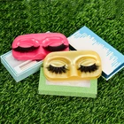 False Eyelash Eyelashes Lashes False Eyelash Private Label Logo Handmade 3d 100% Real Mink Fur Eyelashes