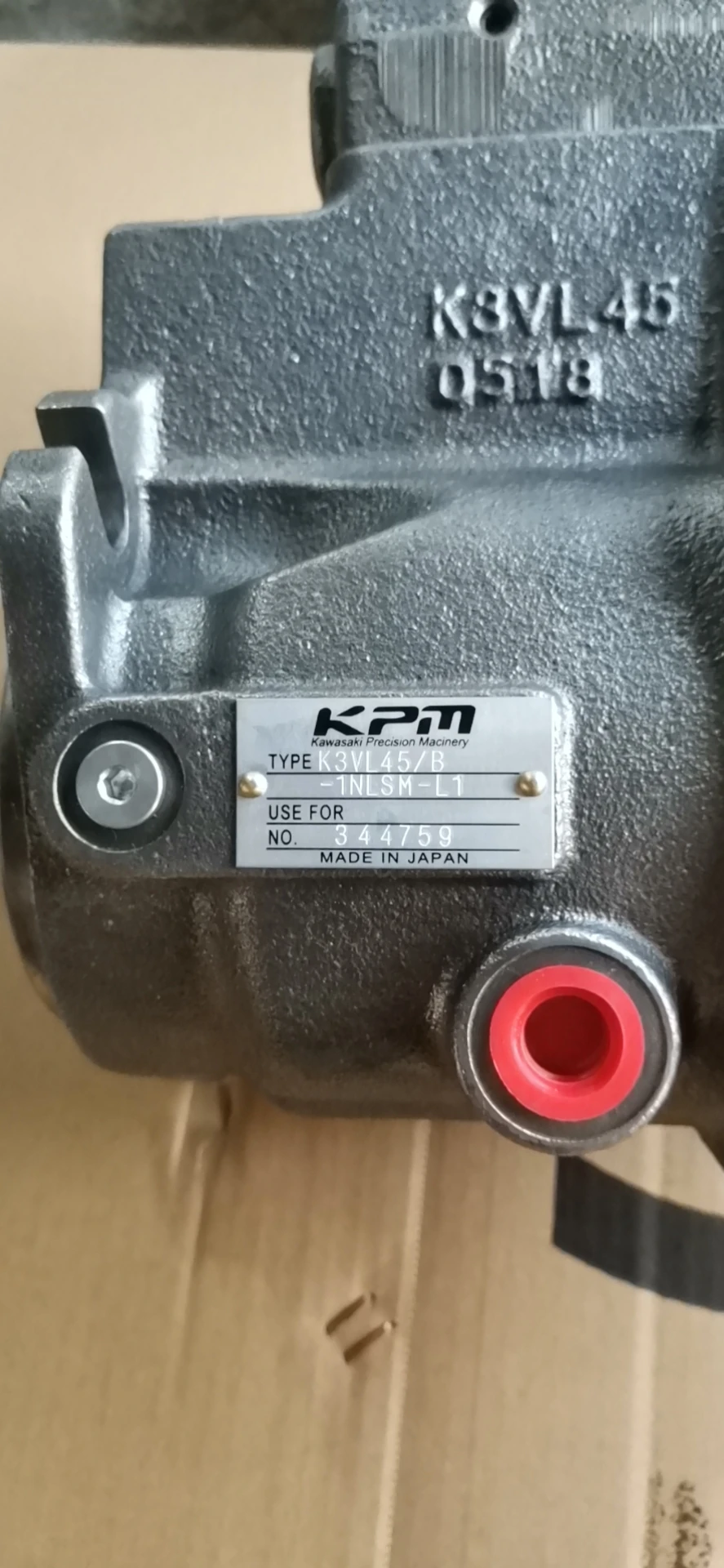 Kawasaki Excavator Plunger Variable Displacement Pump K Vl K Vl