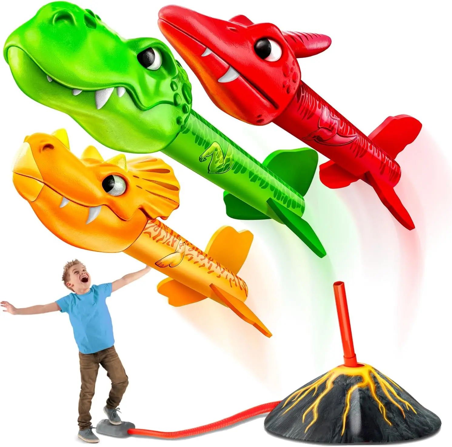 EPT Water Stomp Replacement Dinosaur Rocket Launcher Toy for Kids