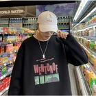 Long Sleeve Hoodie Cmw2023 Black Long Sleeve Round Neck Hoodie