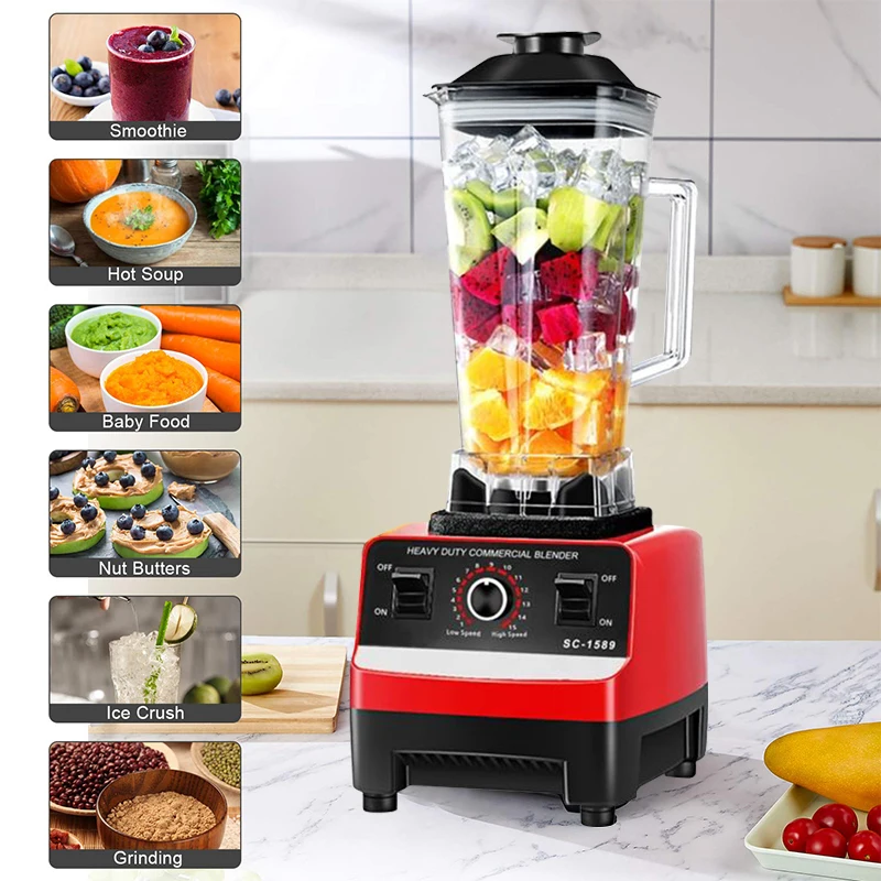 Commercial Chopper Juice Smoothie Portable Electric Masticating Maker
