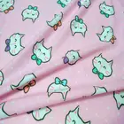 Children Clothing Hot Selling Children Cartoon Print Clothing Fabric Free Custom Printing