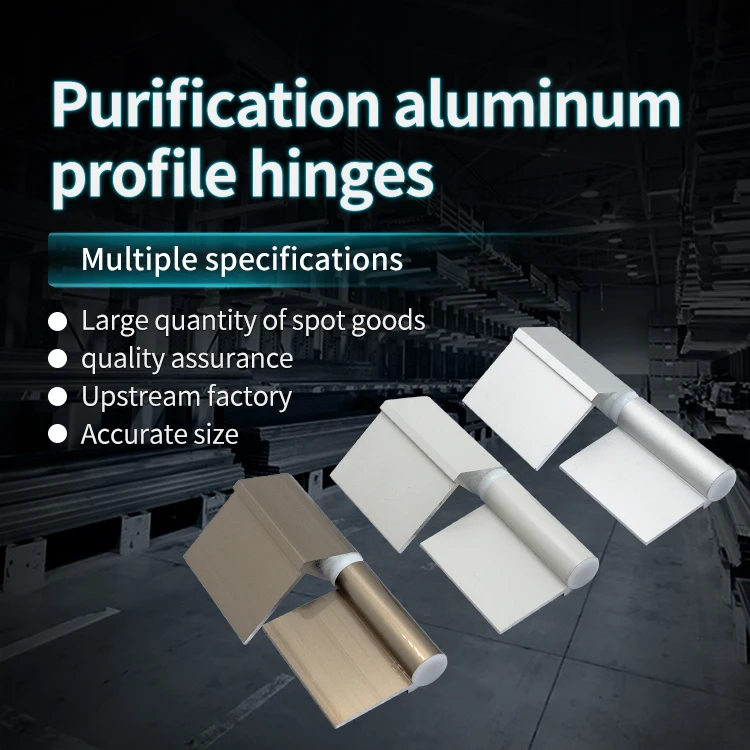 Cleanroom Aluminum Profile Double Door Frame Single Door Frame Hinge Clean Workshop Aluminum Profile Accessories Hinge supplier