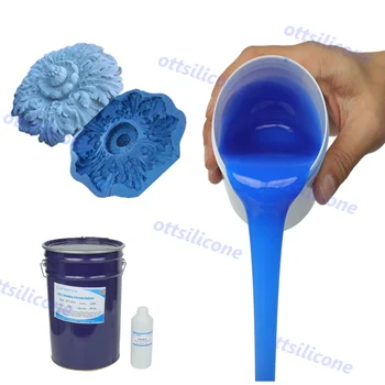 Mold Making Silicone Rubber for Roses Plaster Ornament Design Mould Silicone