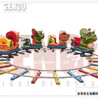 Electric Train Electric Amusement Rides Electric Dino Train Amusement Park Train Rides For Sale