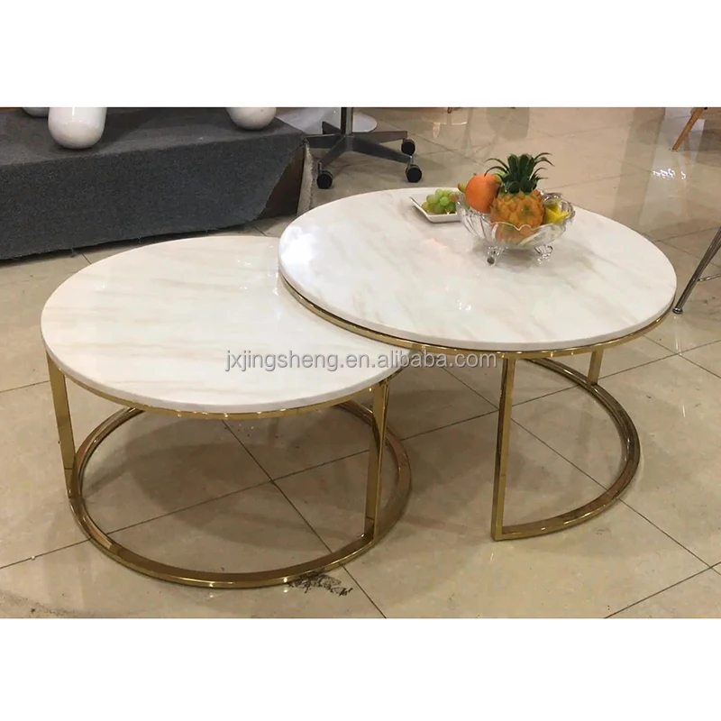 0114 Marble Coffee Table-8