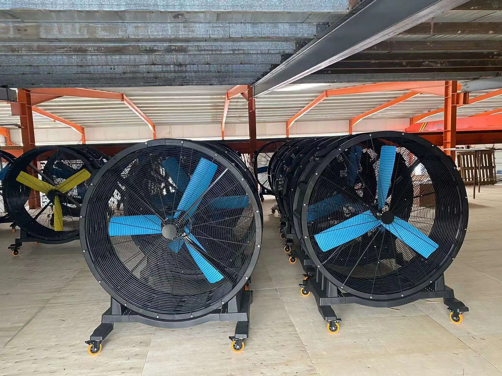 Stand Ventilation Drum Fan, TOPTONS, Metal - detail 10
