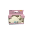 Bath Toy Baby Bath Toy Cute Whale Shape Baby Bath Floating Toy Kids Fun Natural Rubber Teether Bpa Free Toy