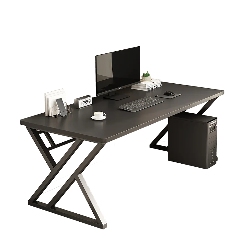 Modern Metal Frame Office Writing Gaming Study Work Computer Table Desk