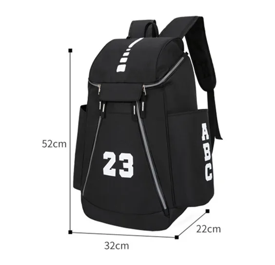Custom Large Capacity Great Quality Sports Basketball Backpack Bag