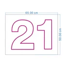 Birthday Number Led Birthday Sign LED Custom Neon Light Happy Birthday Number Neon Sign