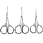 Scissors Amazon Hot Sell Professional Stainless Steel Straight Eyebrow Scissors Grooming Scissors Nail Manicure