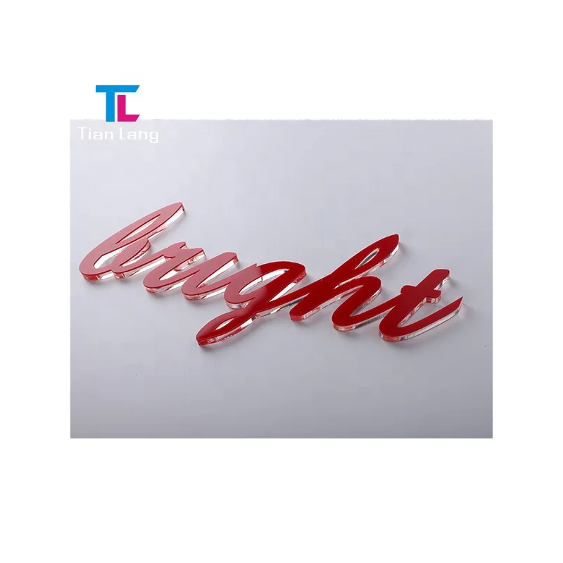 product sry sign stainless steel side punching leak engraving blank edge 3d led letters luminous word mini custom logo sign outdoor993-17
