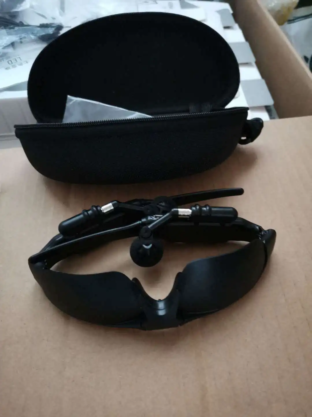 Outdoor Sports Sunglasses Smart Headphones BT 5.0 Polarized Glasses Wireless Headphones Sunglasses Headphones