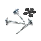 Roofing Nail Hot Sale Twisted Shank Galvanized Umbrella Roofing Nail With Washer