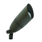 LED Outdoor Brass Spot Light Fixtures With MR16 Lamp Garden Yard Accent Light