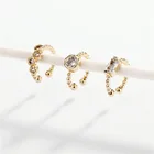 Clips Clip Earrings Gold Plated 3 Sets Of Copper Ear Clips With Adjustable Opening Clip On Earrings Non Pierced
