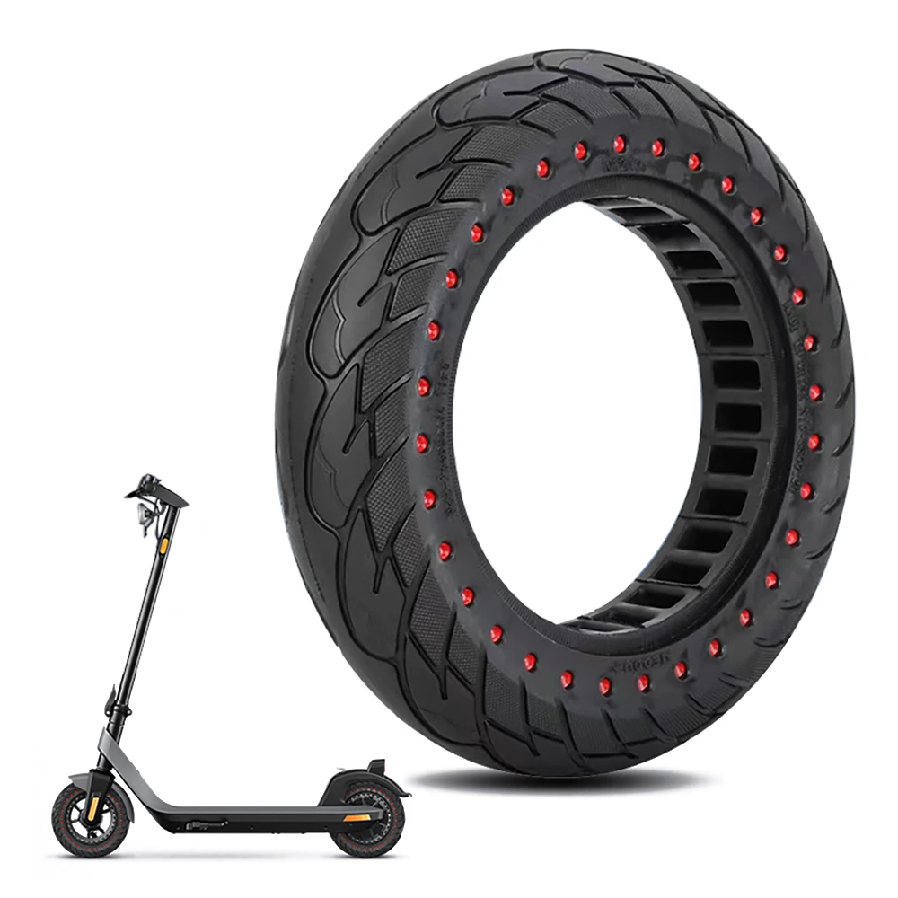 10X2.5 Tubeless Honeycomb Tire Non-Pneumatic Tyre for Electric Scooter Parts