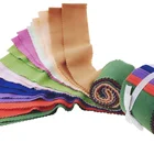 Cotton 2.5"X44" 100% Cotton Woven Quilting Fabric Solid Color 20 Piece Jelly Roll Fabrics