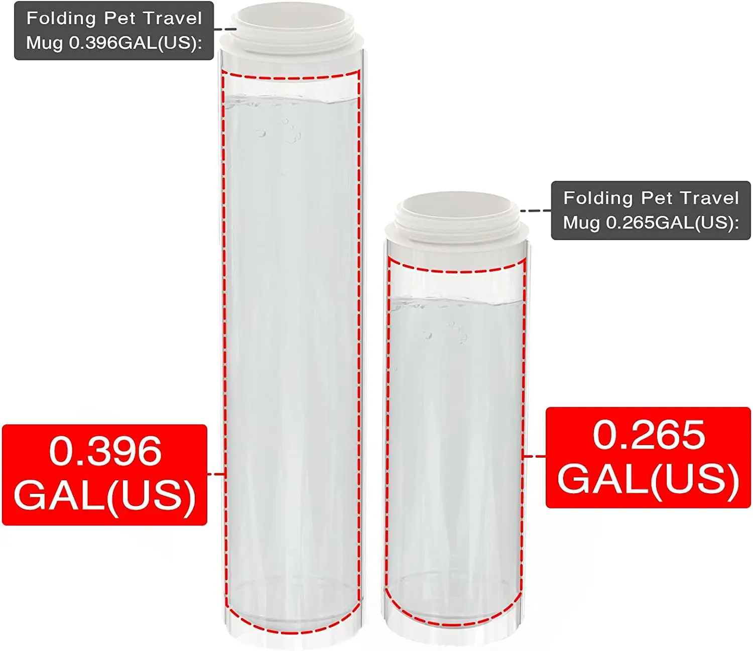 Collapsible Pet Water Bottle Outdoor Walking Dog Kittens Drinking Bottle Foldable Oem Custom Dog