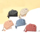 Wallets Purse Wallet 2021 Elephant Shape Custom Small Ladies Mini Coin Purse Genuine Leather Women Wallets
