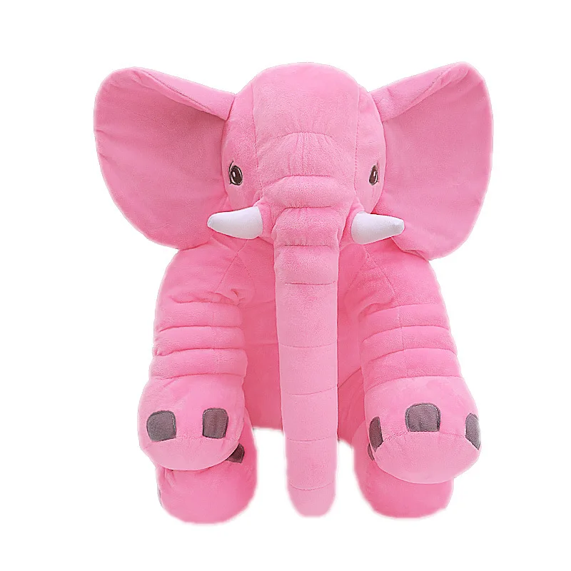 hot pink elephant stuffed animal