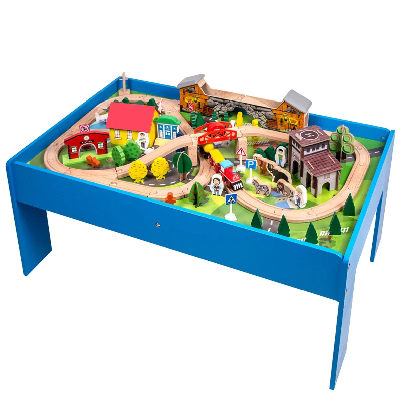 train track table set