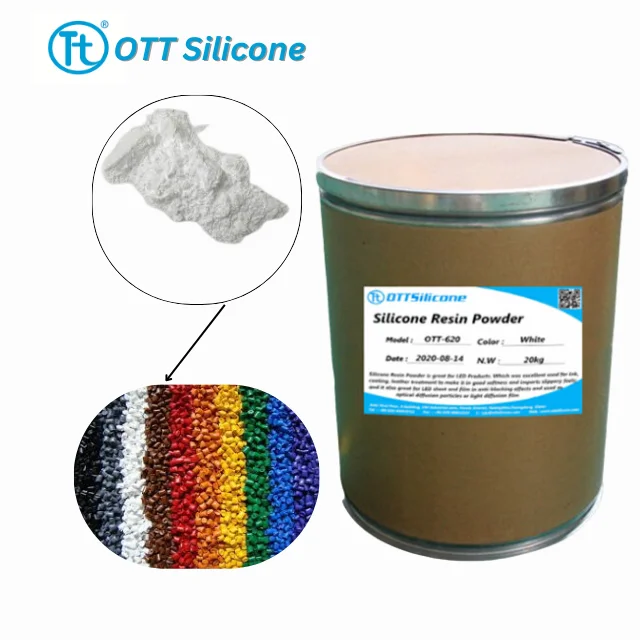 Light Diffuser Powder OTT-630 for Polycarbonate Plastic Masterbatch PC/PMMA/PS Light Diffusion Additive  Silicone Resin Powder