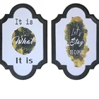 Modern Fashion Arrival Wooden Wall Art Decor For Room Decoration